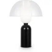 Maytoni Tafel lamp "MEMORY" in de vorm van een paddenstoel, zwart, 1xE14x40W, keramiek/gips, afmetingen: 42,5x30x30cm, IP20,