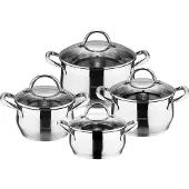 Bergner Gourmet Pottenset - 8 Delen
