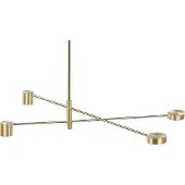 Beliani BANDON - Hanglamp - Goud - IJzer