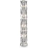 Maytoni MOD043FL-08CH, Chroom, Transparant, Staal, IP20, E14, 60W, 60W