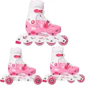 Raven Verstelbare Skates Balloon Pink Maat 37-40