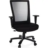 Hjh OFFICE XXL EXTENDER - XXL bureaustoel Zwart