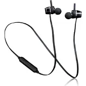 Lenco EPB-030, draadloze Bluetooth-koptelefoon, zwart, bestand tegen zweet