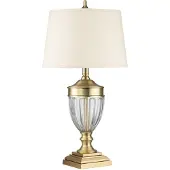 Elstead Lighting LED Tafellamp Dennison | 1X E27 Max 60W | Brushed Brass