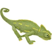 Safari speeldier kameleon 17 cm groen
