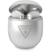 GUESS True Wireless Triangle Logo - TWS Bluetooth In-ear Oordopjes - Zilver