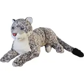 Wild republic Jumbo Cuddlekins Snow Leopard Teddy 76 Cm Grijs Kinderen