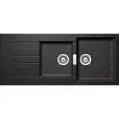 Schock inbouwspoel Signus D-200 U, onderbouwmodel, Stone uitvoering