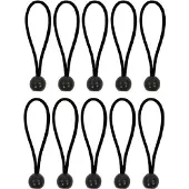 Pricenet 365644 Tentspannerset Zeltspanner-Set 10 Stück - elastisch 15cm mit Kunststoffball 10 stuk(s)