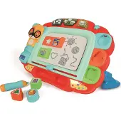 Clementoni Baby Baby Schoolbord - Babyspeelgoed - Tekenbord - Magnetisch tekenbord - Vanaf 18 maanden