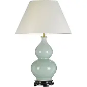 Elstead Lighting LED Tafellamp Harbin | 1X E27 Max 60W | Celadon