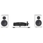 Pro-Ject Jukebox E1 + Speaker Box 5E Wit