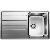 BLANCO Lemis 45 - Spoelbak, 86x50 cm, geborsteld rvs 523030