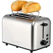 Clatronic TA 3822 inox Broodrooster RVS