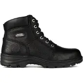SKECHERS Heren Workshire Relaxed Fit Geknoopte Veiligheids Enkellaarsjes