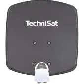 Technisat DigiDish 33, frequentiebereik 10,7 - 12,75 GHz, 950 - 2150 MHz, demping 0,6 dB, kleur grijs, materiaal aluminium, diameter 33 cm