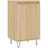 Syfax Dressoir 40x35x70 cm bewerkt hout sonoma eikenkleurig