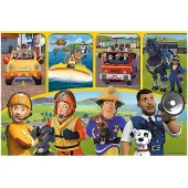 Trefl Puzzel brandweerman Sam: Sam en vrienden maxi 24 Delen 1 St