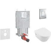 GROHE Uniset - Uniset voor wandcloset, compleet set 38643SET-KB