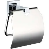 Kielle Harmonia - Toiletrolhouder met deksel, chroom 40423000