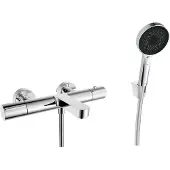 Kielle Oudee - Thermostatische badkraan, met accessoires EcoSpare, chroom 10302SNT10