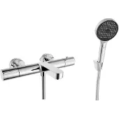 Kielle Oudee - Thermostatische badkraan, met accessoires EcoSpare, chroom 10302SNT20