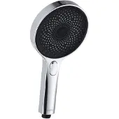 Kielle Oudee - Douchekop 130, 3 stralen, EcoSpare, chroom/zwart 20402000E