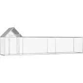 Syfax Kippenren 5x1x1,5 m gegalvaniseerd staal