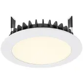 Deko-light 565231 LED Panel Round III 12 LED-inbouwlamp Energielabel: G (A - G) LED LED vast ingebouwd 12.50 W Verkeerswit (RAL 9016)