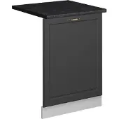 Vicco Fame-Line Vaatwasserfrontpaneel – 60 cm, WB Antraciet Anthrazit-Gold Landhaus