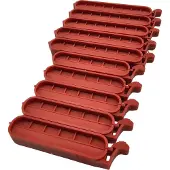 Gadgetpoint - Vershoudknijpers - Knijpers - Broodknijpers - Afsluitclips - Rood