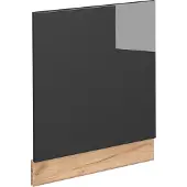 Vicco Fame-Line Frontpaneel – 60 cm zonder werkblad Antraciet Hoogglans