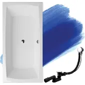 Badland APRI ligbad 140 x 70 cm wit