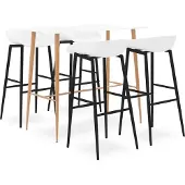 Prolenta Maison Exclusive - Barset, 5-delig, wit