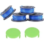INF Draadspoelen voor Greenworks 24V G24LT/G24LTK2/G24LT30M/G24LT30MK2 MultiColor