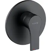Kludi Zenta SL - Inbouw douchekraan, mat zwart 487553965