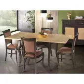 AEA Esszimmer Set Tisch 4 Stühle Essgruppe Komplett 5 tlg. Klassischer Möbel