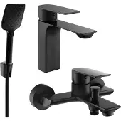 Mexen Alexa R62 badset, zwart - 71203R62-70