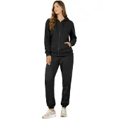 Kruze By Enzo Kruze | Dames Zip-up Hoodie Trainingspak Set