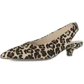 Gabor dames slingbacks met leopard print