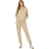 Kruze By Enzo Kruze | Dames Zip-up Hoodie Trainingspak Set
