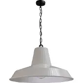 Masterlight Retro Hanglamp Prato Xxl Industria 67 Wit Met Zwart