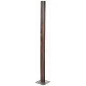 HerzBlut Led vloerlamp Leonora 122,5 cm - walnut oiled