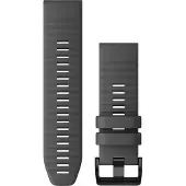 Garmin vervangende polsband QuickFit, 26mm, siliconen, leisteengrijs
