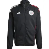 Adidas Ajax Presentatie Trainingsjack 2025-2026 Zwart Wit Rood