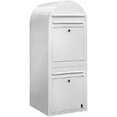 Bobi Brievenbus Duo 9016 Wit