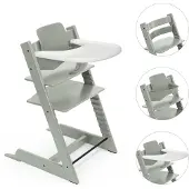 Stokke Tripp Trapp bundel kinderstoel met babyset en tafelblad