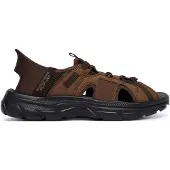 SKECHERS Heren Revolted Merrick bruine veterschoenen (42), Plat, Casual, Sportief, Buiten 205181