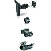 Prosperplast ICANS3-S433 - Regenton Aansluitset - Compatibel met Ronde Troggen - Kranen Inclusief - Vorstbestendig