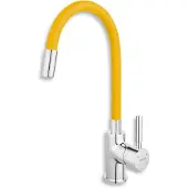 Ferro Keukenmengkraan , geel met chroom, model 70710,0ZL